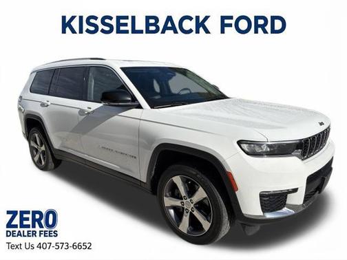 Bright White Clearcoat 2021 Jeep Grand Cherokee L Limited