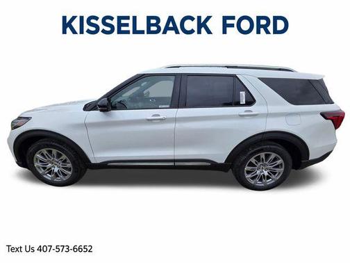Star White 2026 Ford Explorer Platinum