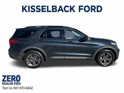 Stone Blue Metallic 2022 Ford Explorer XLT