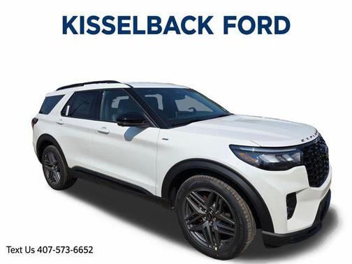 Star White 2026 Ford Explorer ST-Line