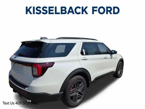 Star White 2026 Ford Explorer ST-Line