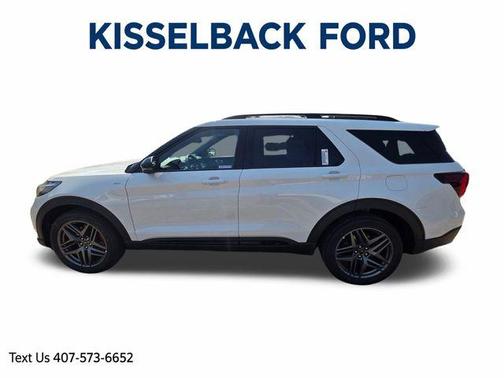 Star White 2026 Ford Explorer ST-Line