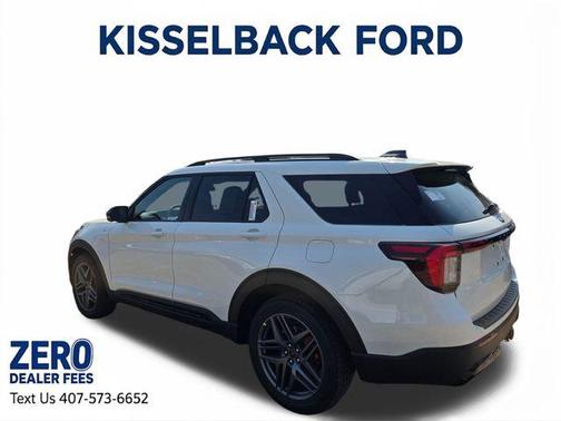 Star White 2026 Ford Explorer ST-Line