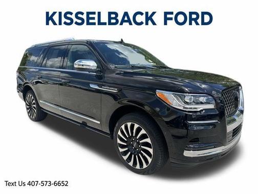 Infinite Black Metallic 2024 Lincoln Navigator L Black Label