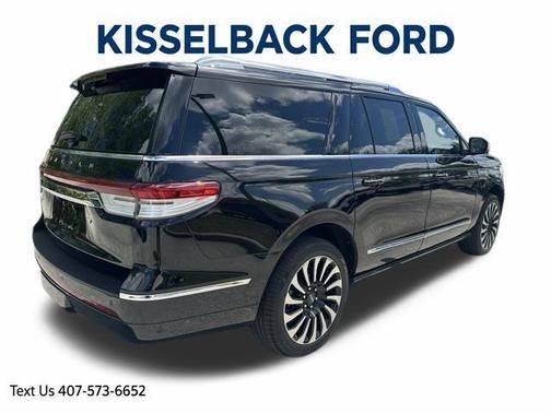 Infinite Black Metallic 2024 Lincoln Navigator L Black Label