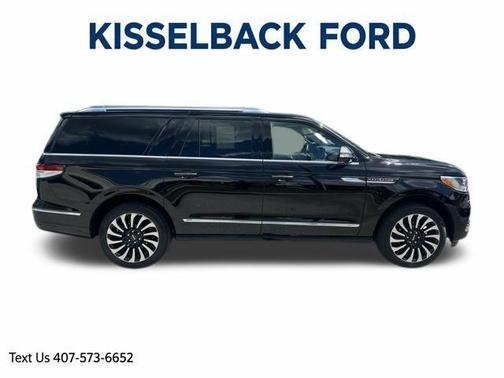 Infinite Black Metallic 2024 Lincoln Navigator L Black Label