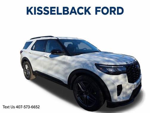 Star White 2026 Ford Explorer ST
