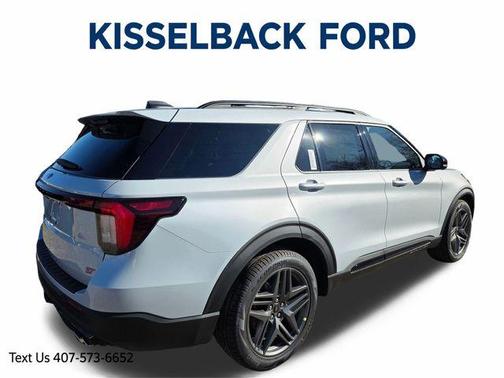 Space White Metallic 2026 Ford Explorer ST
