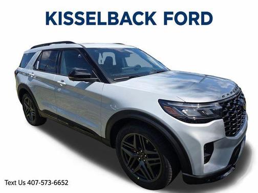 Space White Metallic 2026 Ford Explorer ST