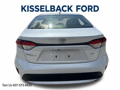 White 2022 Toyota Corolla LE