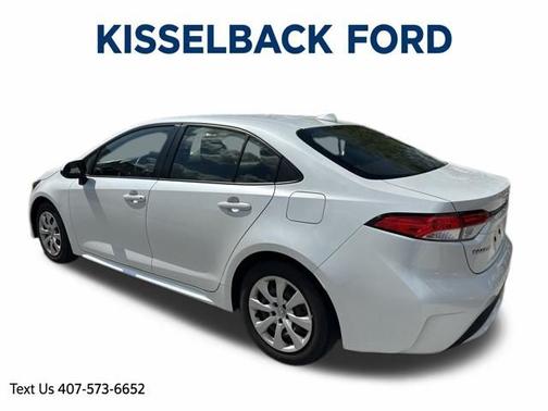 White 2022 Toyota Corolla LE