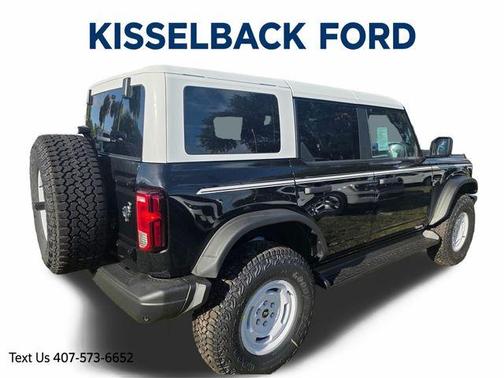 Shadow Black 2026 Ford Bronco Heritage Edition