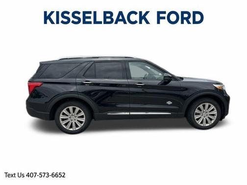 Agate Black Metallic 2023 Ford Explorer King Ranch