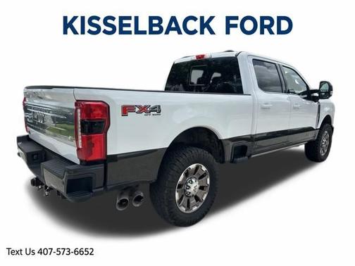 OXFORD WHITE 2025 Ford F-250 KING RANCH
