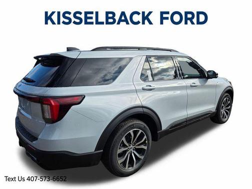 Space White Metallic 2026 Ford Explorer ST-Line