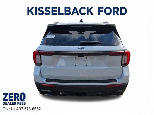 Space White Metallic 2026 Ford Explorer ST-Line