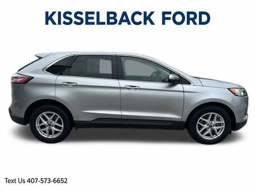 ICONIC SILVER 2021 Ford Edge SEL