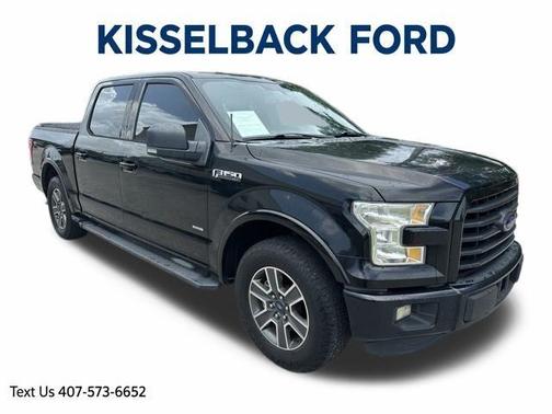 Shadow Black 2016 Ford F-150 XLT