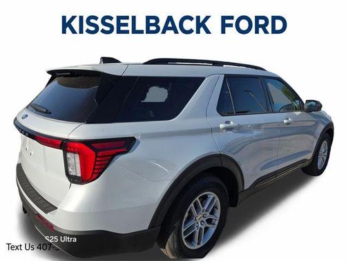 Space White Metallic 2026 Ford Explorer Active