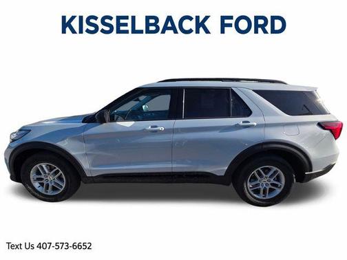 Space White Metallic 2026 Ford Explorer Active
