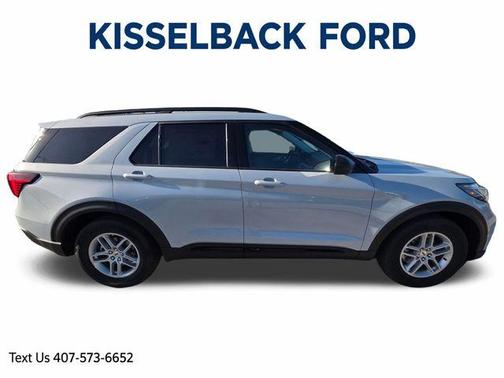 Space White Metallic 2026 Ford Explorer Active