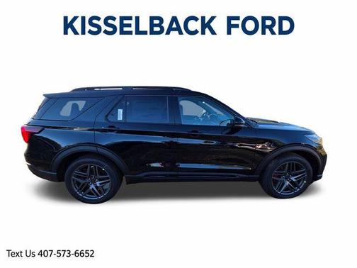 Agate Black Metallic 2026 Ford Explorer ST