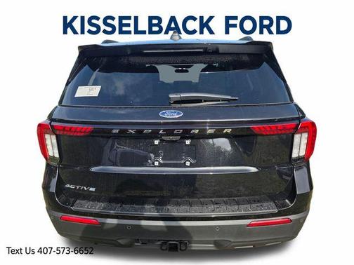 Agate Black Metallic 2026 Ford Explorer Active