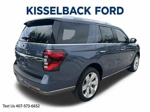 Infinite Blue Metallic Tinted Clearcoat 2022 Ford Expedition King Ranch