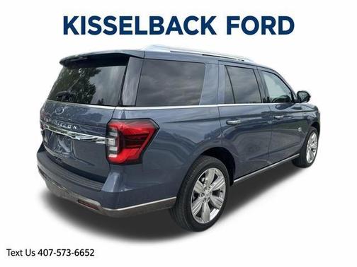 Infinite Blue Metallic Tinted Clearcoat 2022 Ford Expedition King Ranch