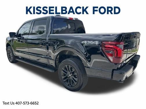 Agate Black Metallic 2025 Ford F-150 Lariat