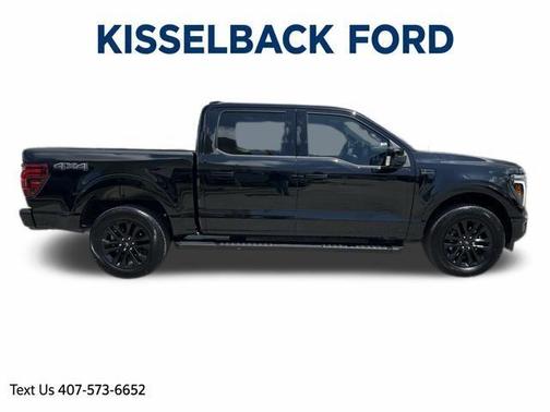 Agate Black Metallic 2025 Ford F-150 Lariat