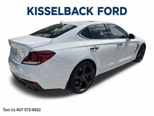 Casablanca White 2019 Genesis G70 3.3T Advanced