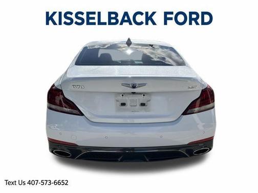 Casablanca White 2019 Genesis G70 3.3T Advanced