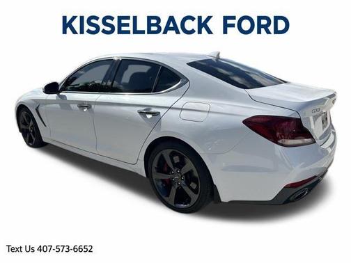 Casablanca White 2019 Genesis G70 3.3T Advanced