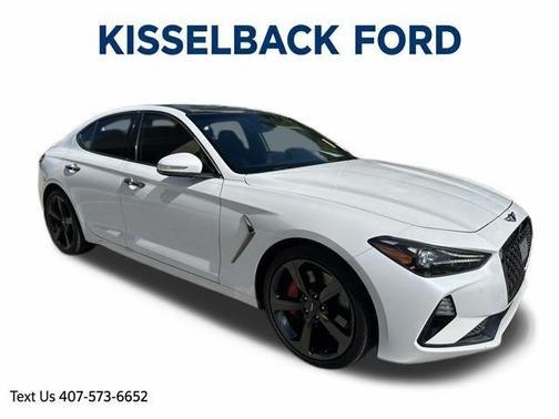 Casablanca White 2019 Genesis G70 3.3T Advanced