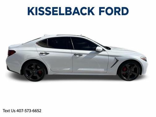 Casablanca White 2019 Genesis G70 3.3T Advanced