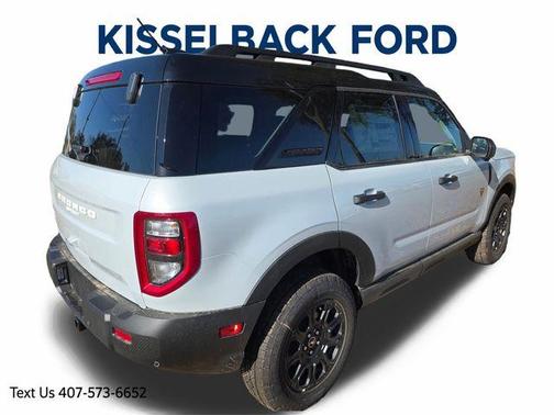 Space White Metallic 2026 Ford Bronco Sport Badlands