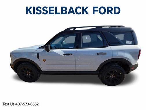Space White Metallic 2026 Ford Bronco Sport Badlands