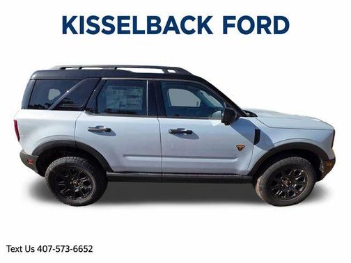 Space White Metallic 2026 Ford Bronco Sport Badlands