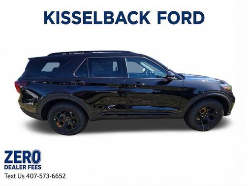 Agate Black Metallic 2026 Ford Explorer Tremor