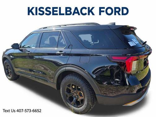Agate Black Metallic 2026 Ford Explorer Tremor