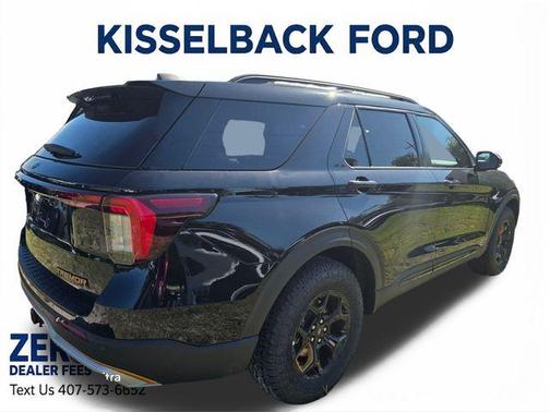Agate Black Metallic 2026 Ford Explorer Tremor