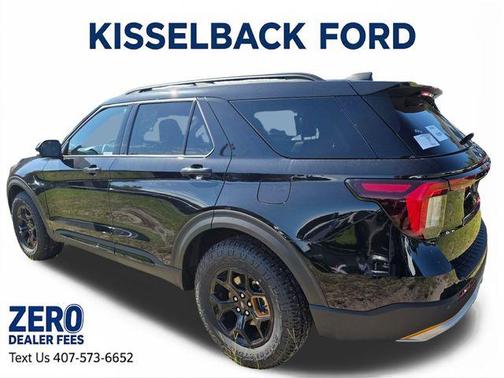 Agate Black Metallic 2026 Ford Explorer Tremor