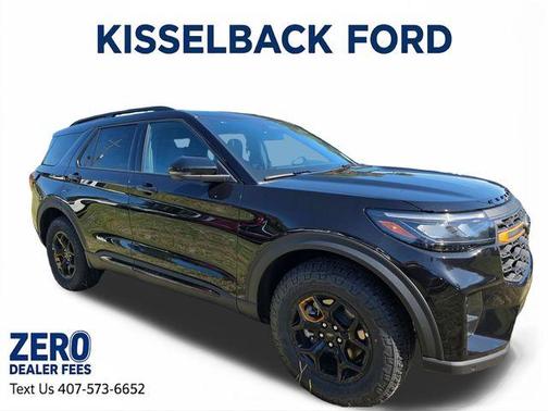 Agate Black Metallic 2026 Ford Explorer Tremor