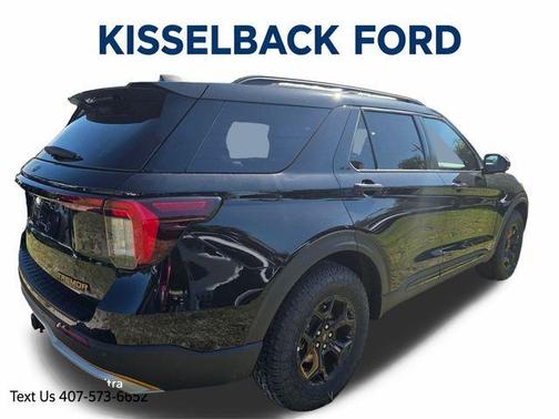 Agate Black Metallic 2026 Ford Explorer Tremor