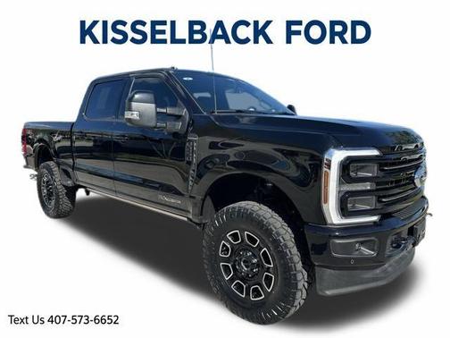 Agate Black Metallic 2025 Ford F-250 Platinum