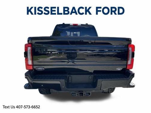 Agate Black Metallic 2025 Ford F-250 Platinum
