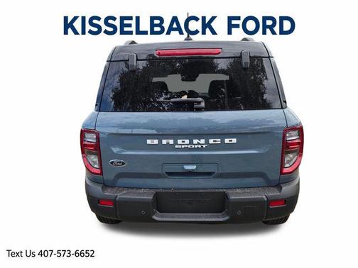 Azure Gray Metallic 2025 Ford Bronco Sport Outer Banks