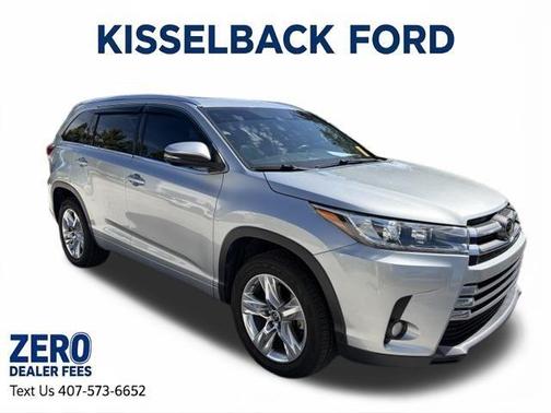Celestial Silver Metallic 2017 Toyota Highlander Limited