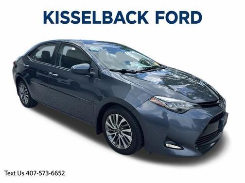 Slate Metallic 2017 Toyota Corolla XLE